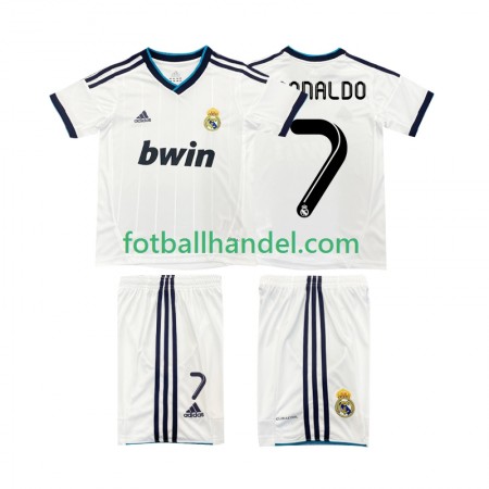 Barn Fotballdrakter Real Madrid Cristiano Ronaldo 7 2012 2013 Hjemme Retro Kortermet